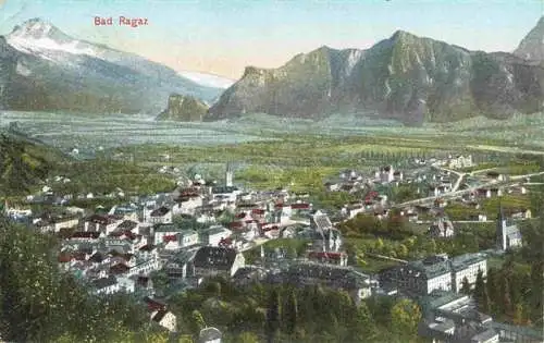 AK / Ansichtskarte  Bad_Ragaz_Ragatz_SG Panorama