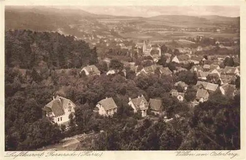 AK / Ansichtskarte  Gernrode_Harz Panorama Villen am Osterberg