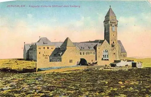 AK / Ansichtskarte  Jerusalem__Yerushalayim_Israel Augusta Victoria Stift auf dem Oelberg