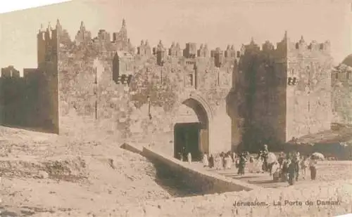 AK / Ansichtskarte  Jerusalem__Yerushalayim_Israel La Porte de Damas