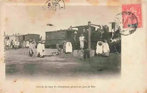 AK / Ansichtskarte 73971924 Kita_Algerie Arrivée du train du Gouverneur générale