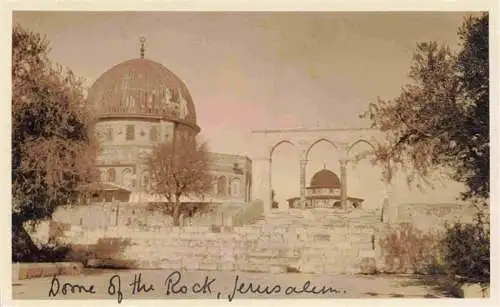 AK / Ansichtskarte  Jerusalem__Yerushalayim_Israel Dome of the Rock