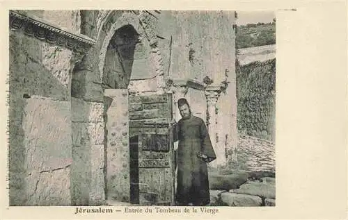 AK / Ansichtskarte  Jerusalem__Yerushalayim_Israel Entrée du Tombeau de la Vierge