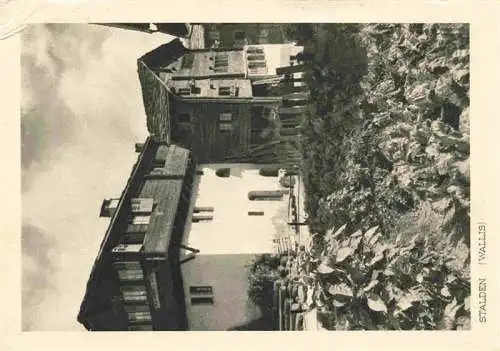 AK / Ansichtskarte  Stalden_VS Dorfpartie Serie Heimatbilder