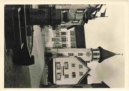 AK / Ansichtskarte  Maienfeld_Mayenfeld_GR Ortszentrum Brunnen