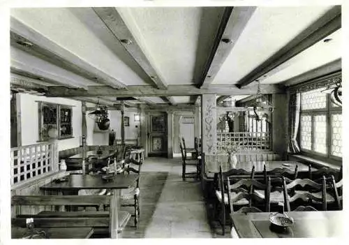 AK / Ansichtskarte  Unterwasser__Toggenburg_SG Hotel Sternen Restaurant