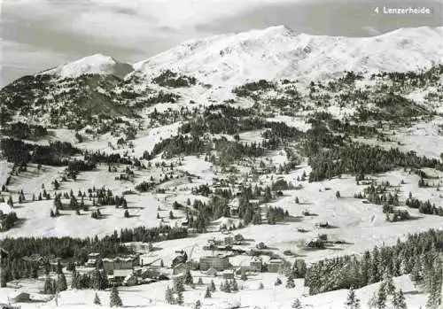 AK / Ansichtskarte  Lenzerheide_GR Winterpanorama