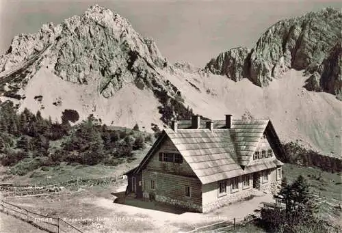 AK / Ansichtskarte  Feistritz_Rosental_Kaernten_AT Klagenfurter Huette Berghaus Alpen