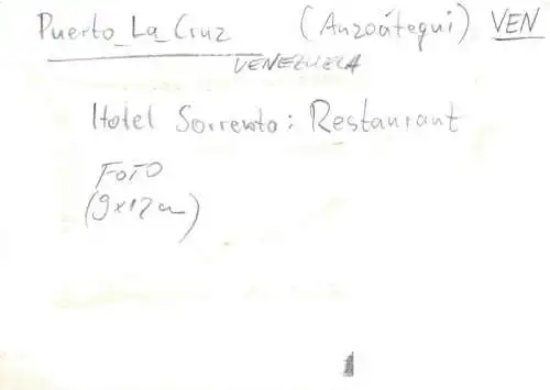 AK / Ansichtskarte 73972074 Puerto-de-la-Cruz_Tenerife_ES Hotel Sorrento Restaurant