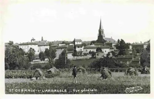 AK / Ansichtskarte  St-Germain-sur-l_Arbresle_69_Rhone Vue générale Eglise