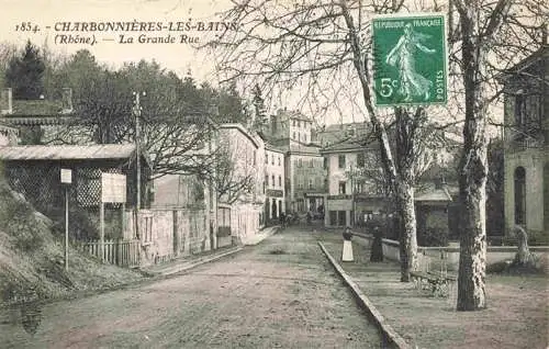 AK / Ansichtskarte  Charbonnieres-les-Bains_69_Rhone La Grande Rue