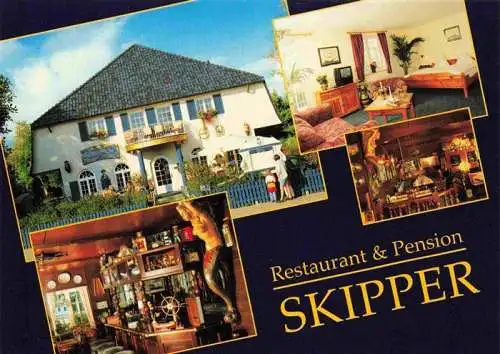 AK / Ansichtskarte 73972136 Zingst_Ostseebad Restaurant Pension Skipper Gastraeume