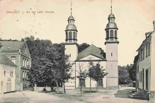 AK / Ansichtskarte  Dierdorf_Rheinland-Pfalz Katholische Kirche