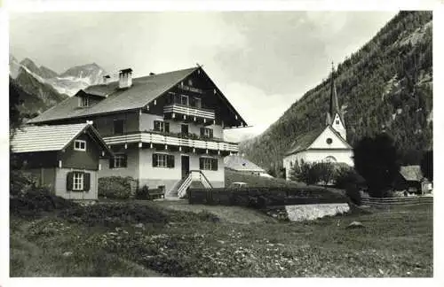 AK / Ansichtskarte 73972199 Anterselva_Mezzavalle_Antholz_Mittertal_Bolzano_IT Pension Edelweiss Kirche