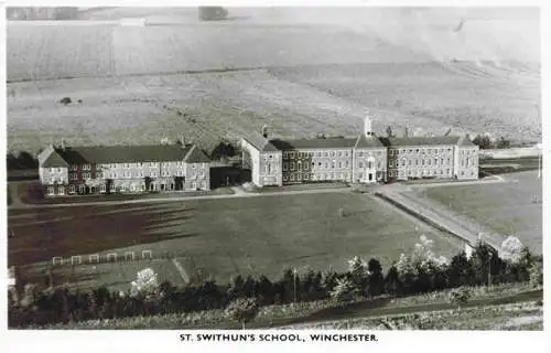 AK / Ansichtskarte  Winchester__Hampshire_UK St. Swithun's School aerial view