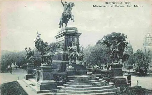 AK / Ansichtskarte 73972205 Buenos_Aires_Argentina Monumento al General San Martin Denkmal