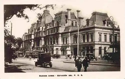 AK / Ansichtskarte  Buenos_Aires_Argentina Estación del F.C.S.