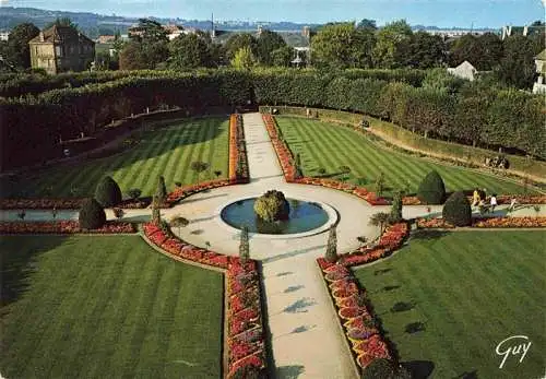 AK / Ansichtskarte  Meaux_77_Seine-et-Marne Le jardin Bassuet Ancien jadin Vue aerienne