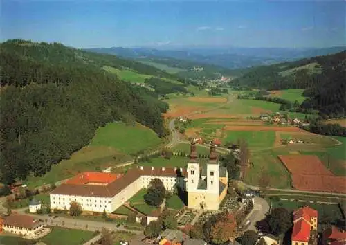 AK / Ansichtskarte  Gurk_Gurktal_Kaernten_AT Romanischer Do Salvatorianerkolleg Fliegeraufnahme