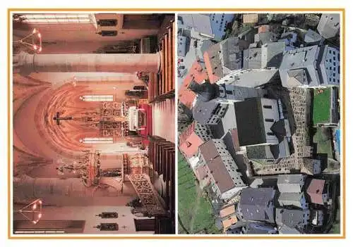 AK / Ansichtskarte 73972241 Voels_Schlern_Suedtirol_IT Pfarrkirche Inneres Fliegeraufnahme