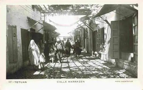 AK / Ansichtskarte  Tetuan_Tetouan_Maroc Calle Harrazen