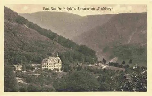 AK / Ansichtskarte 73972314 Bad_Urach Dr. Kluepfel Sanatorium Hochberg