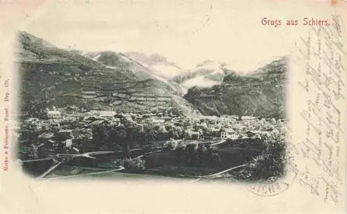AK / Ansichtskarte  Schiers_GR Panorama