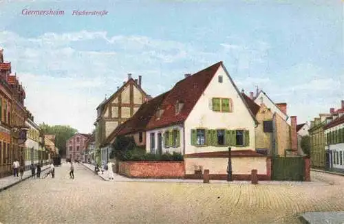 AK / Ansichtskarte  Germersheim Rue des Pecheurs