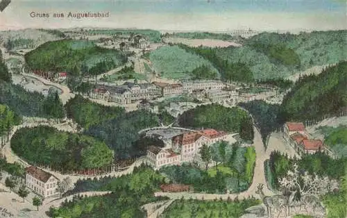 AK / Ansichtskarte 73972348 Augustusbad-Liegau_Radeberg_Sachsen Panorama