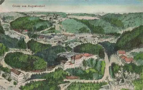 AK / Ansichtskarte  Augustusbad-Liegau_Radeberg_Sachsen Panorama