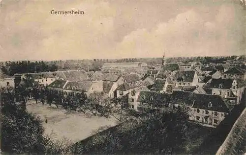 AK / Ansichtskarte 73972349 Germersheim Ortspartie Feldpost