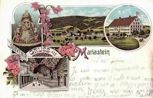 AK / Ansichtskarte  MARIASTEIN_SO Gnadenbild Gnadenkapelle Panorama Hotel Kreuz