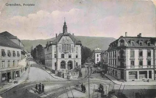 AK / Ansichtskarte  Grenchen_SO Postplatz