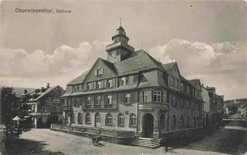 AK / Ansichtskarte  Oberwiesenthal_Erzgebirge Rathaus