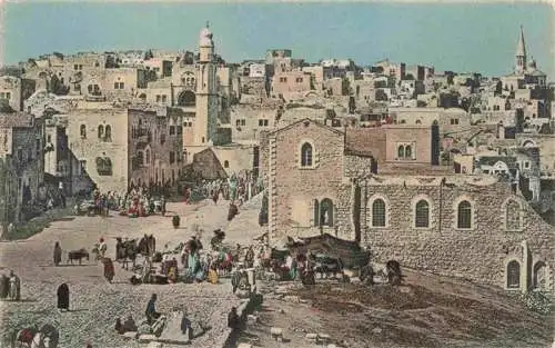 AK / Ansichtskarte 73972381 Bethlehem__Yerushalayim_Israel Marktplatz