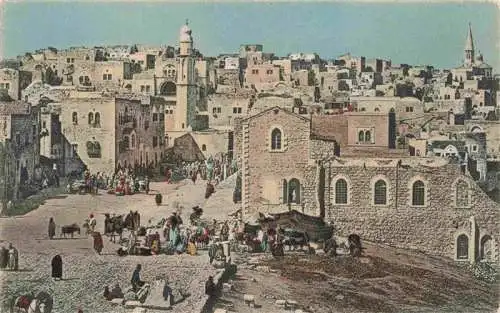 AK / Ansichtskarte  Bethlehem__Yerushalayim_Israel Marktplatz