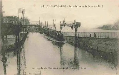 AK / Ansichtskarte  Choisy-le-Roi_94_Val-de-Marne Inondations de Janvier 1910