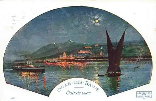 AK / Ansichtskarte  Evian-les-Bains_74_Haute-Savoie Clair de Lune