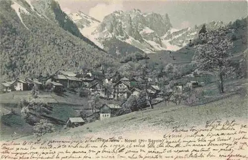 AK / Ansichtskarte  Novel_74_Haute-Savoie Vue panoramique