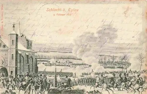 AK / Ansichtskarte 73972408 Eylau_Preussisch_Eylau_Ilawa_Poland Schlacht bei Eylau 1807