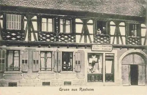 AK / Ansichtskarte  Rosheim_67_Alsace Baumwoll Geschaeft Eugen Schill