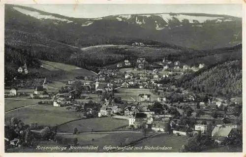 AK / Ansichtskarte 73972445 Krummhuebel_Karpacz_Riesengebirge_PL Gesamtansicht mit Teichraendern