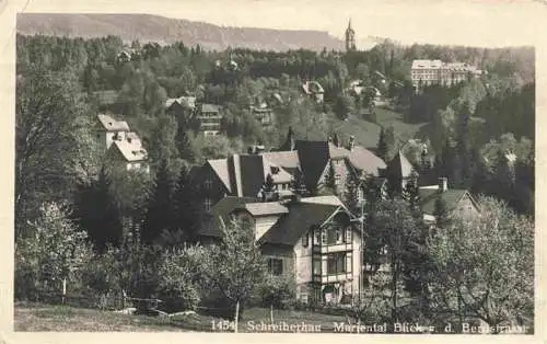 AK / Ansichtskarte 73972447 Schreiberhau_Szklarska_Poreba_Riesengebirge_PL Mariental Blick zur Bernstrasse