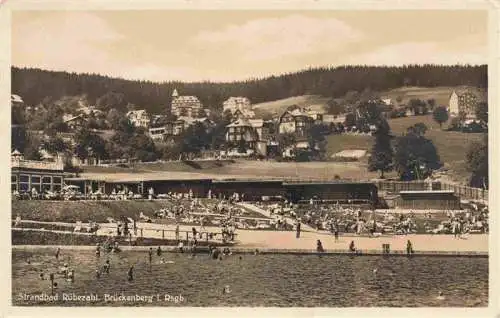 AK / Ansichtskarte  Brueckenberg_Krummhuebel_Riesengebirge_PL Strandbad Ruebezahl