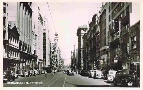 AK / Ansichtskarte  MELBOURNE__Australia Collins Street