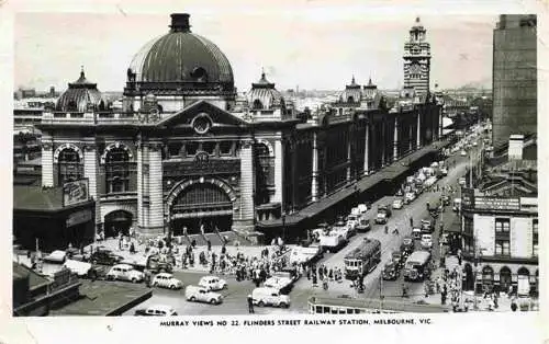 AK / Ansichtskarte  MELBOURNE__Australia Flinders Street Railway Station