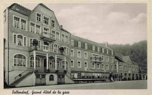 AK / Ansichtskarte  Bollendorf_Pont_Luxembourg Grand Hôtel de la gare