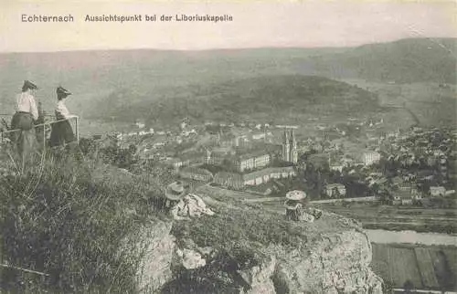 AK / Ansichtskarte  Echternach_Luxembourg Aussichtspunkt bei der Liboriuskapelle