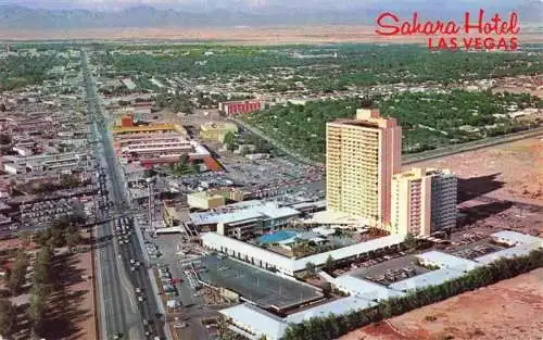 AK / Ansichtskarte  LAS_VEGAS_Nevada_USA Sahara Hotel aerial view