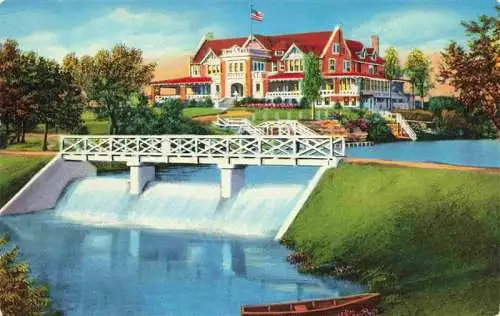 AK / Ansichtskarte  Dallas__Texas_USA Dallas Country Club Illustration